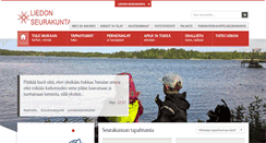 Desktop Screenshot of liedonseurakunta.fi