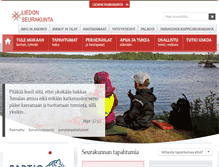 Tablet Screenshot of liedonseurakunta.fi